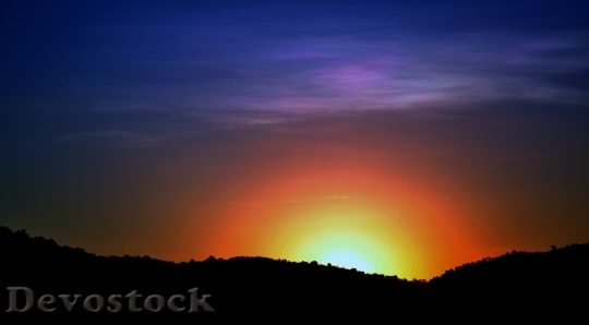 Devostock Light Dawn Landscape 47333 4K