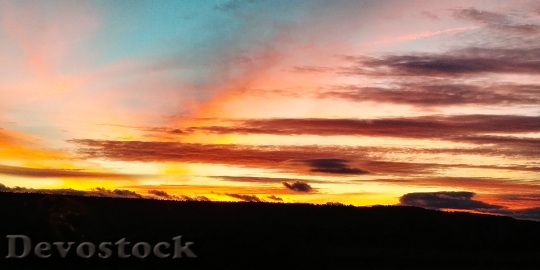 Devostock Light Dawn Landscape 50237 4K