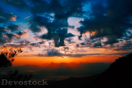 Devostock Light Dawn Landscape 71657 4K