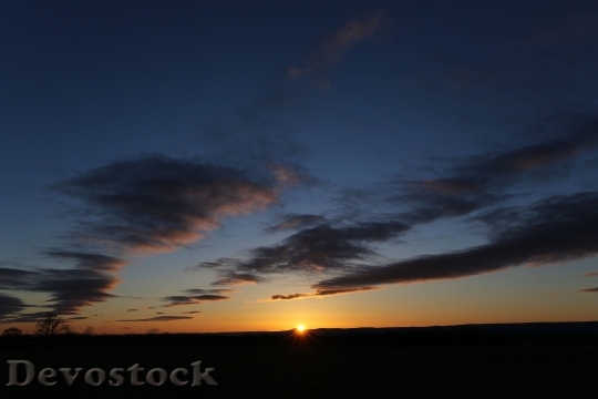 Devostock Light Dawn Landscape 79410 4K