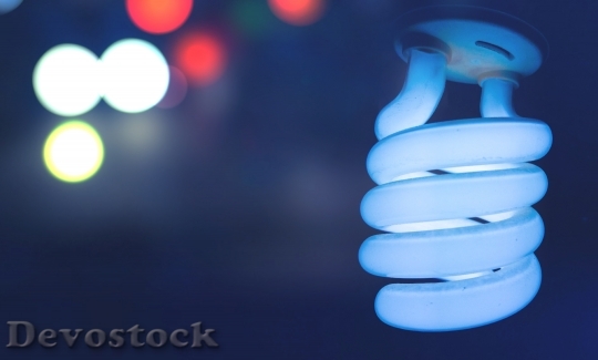 Devostock Light Light Bulb Bokeh 109033 4K
