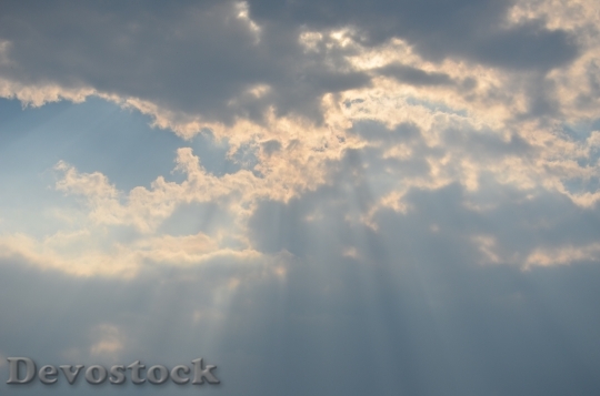Devostock Light Sky Sunset 13832 4K