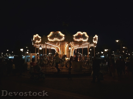Devostock Lights Carnival Horse Carousel 4K.jpeg
