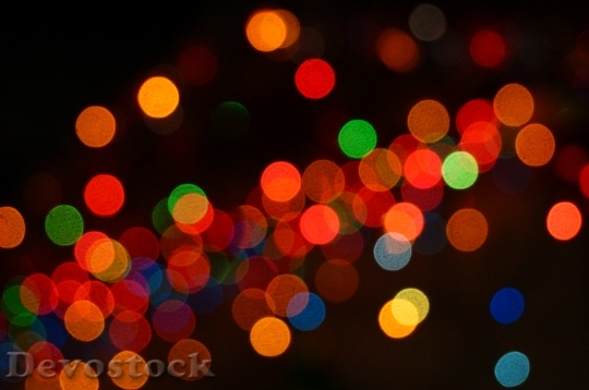 Devostock Lights Christmas Color okeh 4K