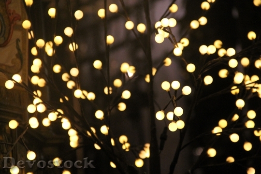 Devostock Lights Light Christmas Ligting 4K
