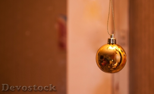 Devostock Ornament Christmas Xmas Hoiday 4K