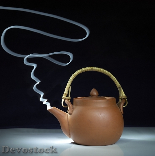 Devostock Pot Tea Smoking39702 4K
