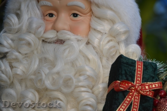Devostock Santa Claus Christmas Presnt 0 4K