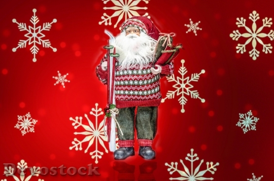 Devostock Santa Toy Christmas laus 4K