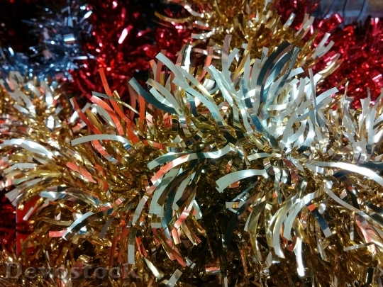 Devostock Tinsel Christmas Decorations 118300 4K