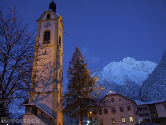 Devostock Winter Tyrol Zams Chritmas 4K
