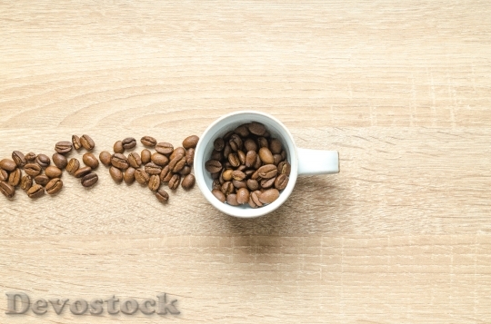 Devostock Wood Beans Caffeine 141931 4K