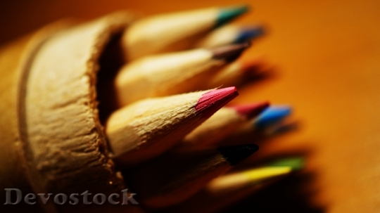 Devostock Wood Blur Colorful 31694 4K