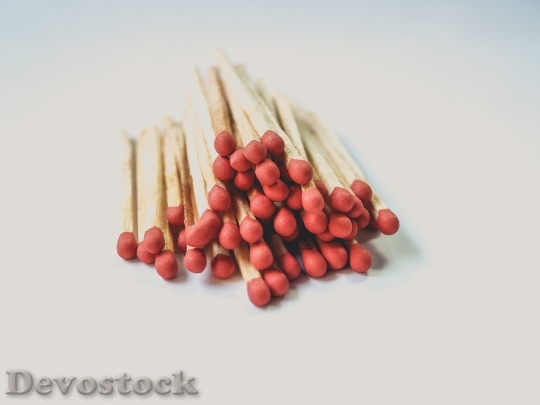 Devostock Wood Blur Matches 124347 4K