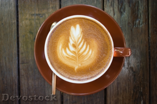 Devostock Wood Caffeine Coffee 16286 4K