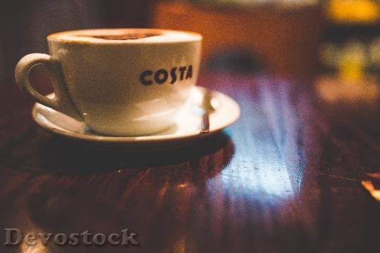 Devostock Wood Caffeine Coffee 17215 4K