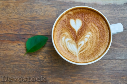 Devostock Wood Caffeine Coffee 41495 4K