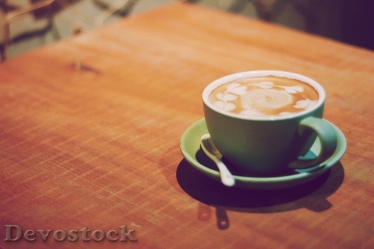 Devostock Wood Caffeine Coffee 43301 4K