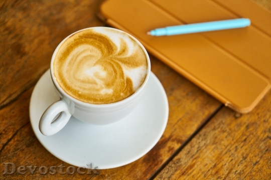 Devostock Wood Caffeine Coffee 53164 4K