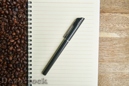 Devostock Wood Dark Notebook 45945 4K