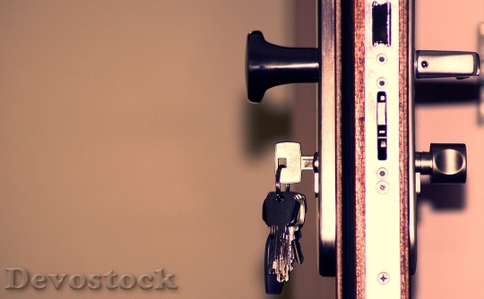 Devostock Wood Door Keys 79234 4K