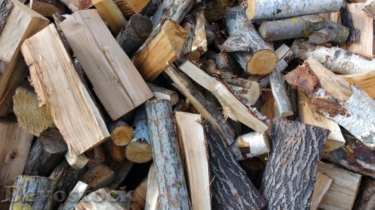 Devostock Wood Firewood Close Up 23564 4K
