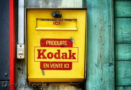 Devostock Wood Mailbox Kodak 15716 4K