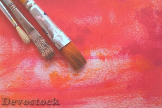 Devostock Wood Red Art 25382 4K