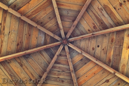 Devostock Wood Vintage Roof Ceing 4K