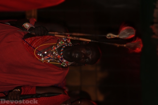 Devostock African Man Traditional Dress 4K