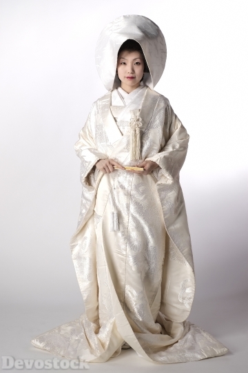 Devostock Beautiful Dress Tradition Japan Woman 4k