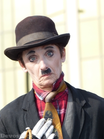 Devostock Charlie Chaplin Copy Circus 4K
