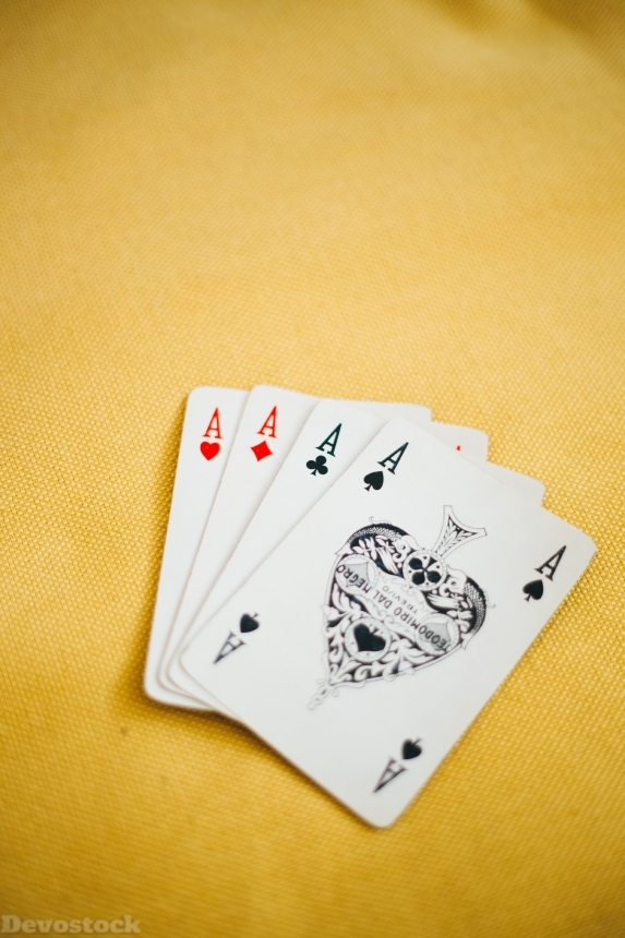 Devostock Concept Ace Card Game Cards 4k
