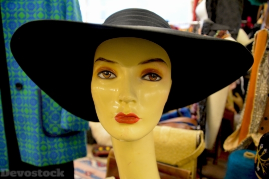 Devostock Face Hat Eyes Fashion 4K