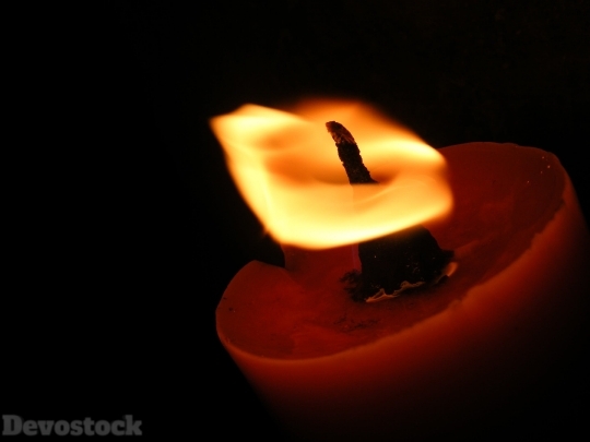 Devostock Photography Lights Blow Candle Fire 4k