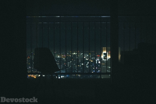 Devostock Photography Lights Night Window 4k