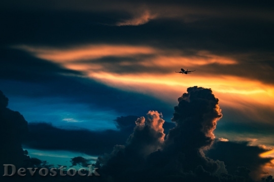 Devostock Beautiful sky view  (324)