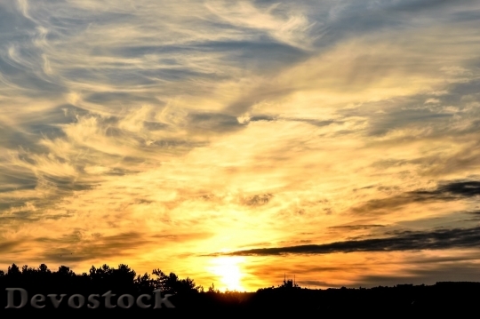 Devostock Beautiful sky view  (335)
