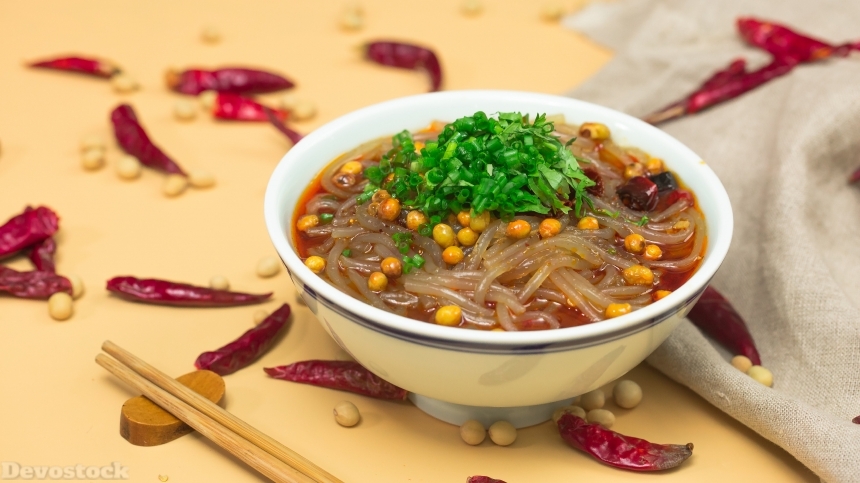 Devostock Chinese noodles / rice glass noodles 