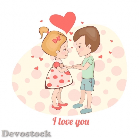 Devostock Couples love anime cartoon  (246)