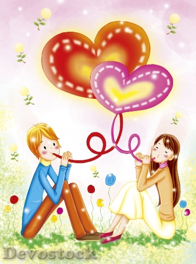 Couples love anime cartoon (73) - Devostock Download Free images ...