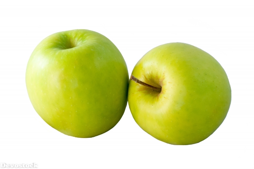 Devostock Apple Apples Fruit Green 0