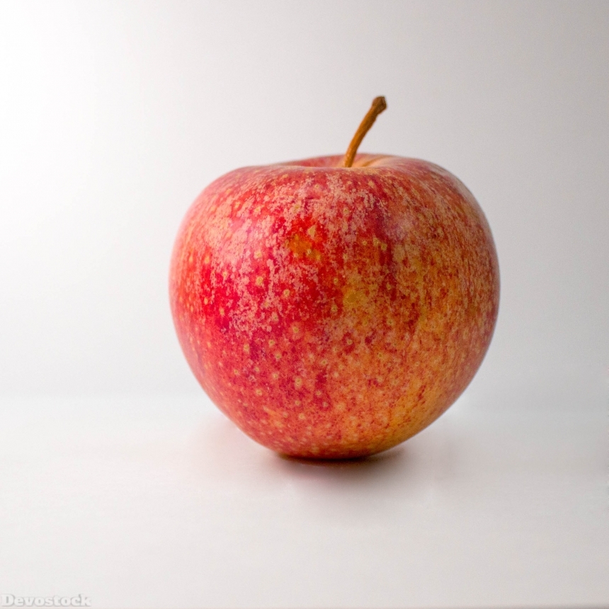 Devostock Apple Fruit Food Red