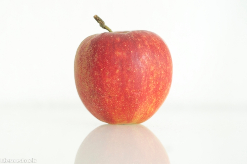 Devostock Apple Fruit Mirroring Red