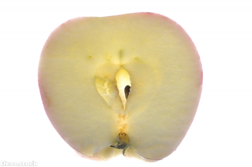 Devostock Apple Macro Fruit Close
