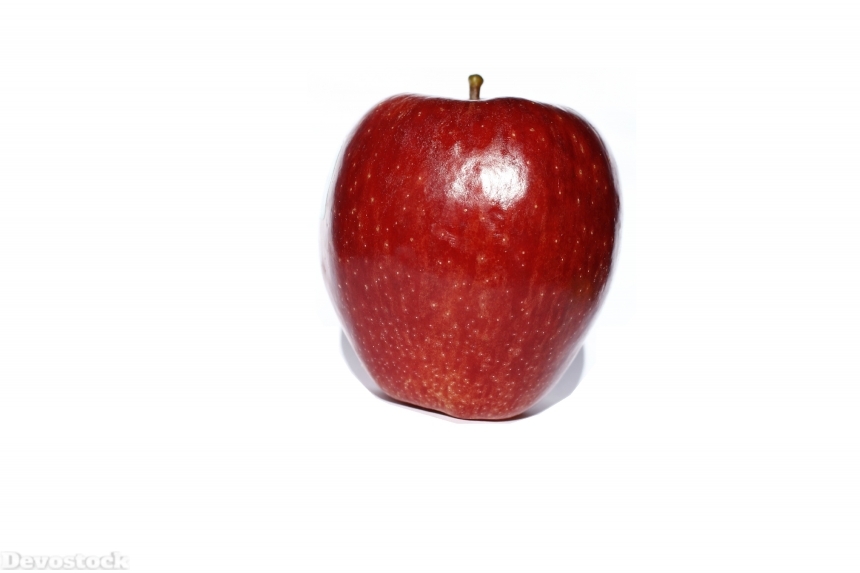 Devostock Apple Red Apple Fruit