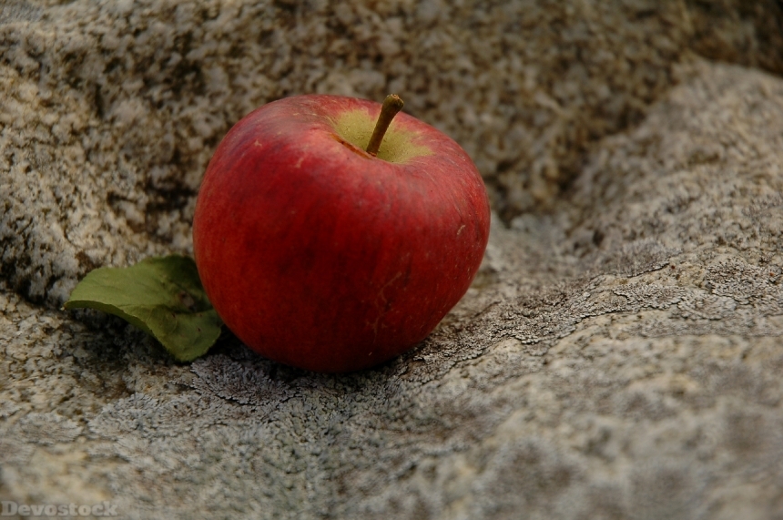 Devostock Apple Red Fruit Food 8