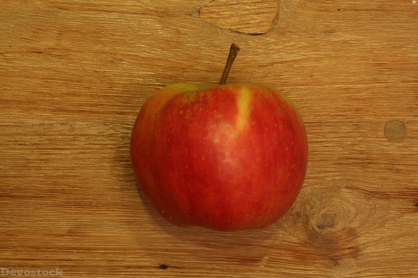 Devostock Apple Wood Deco Fruit