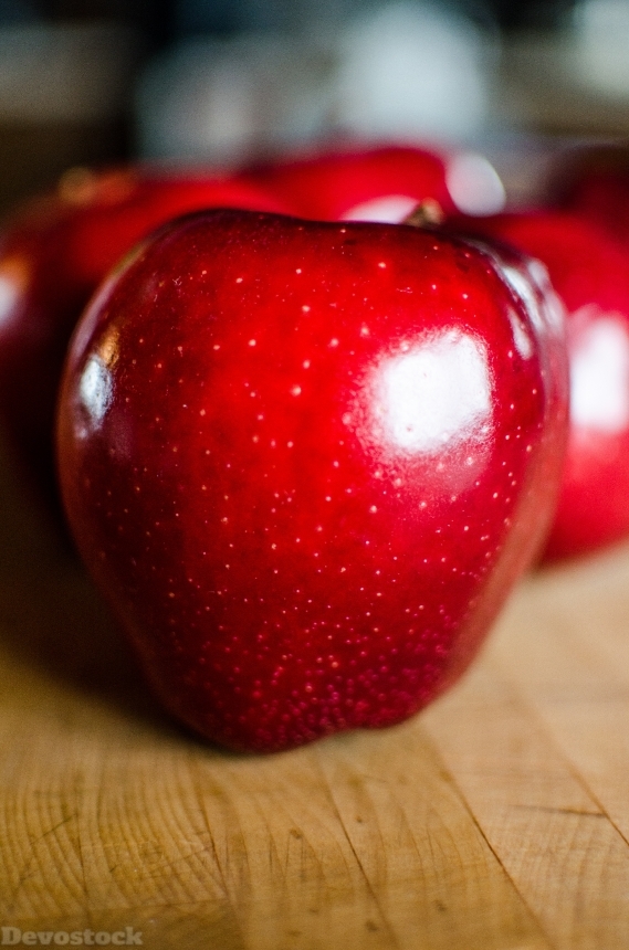 Devostock Apples Fruit Red Apple 0