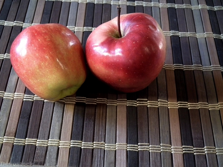 Devostock Apples Fruit Ripe Red 0